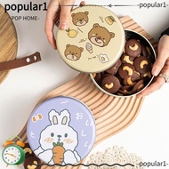 POP Cookie Box Gift Box Christmas Empty Cartoon Biscuit Tin Box