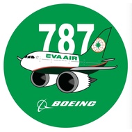 R RBF EVA AIR 787 10CM STICKER S10-C-787-BR