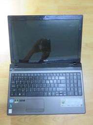 K.故障筆記型電腦-ACER 宏碁 ASPAIR 5750G CPU：I5-2410M P5WE0直購價980