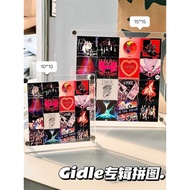 Limited Time Special Offer Gidle Album Cover Puzzle Desktop Ornaments Acrylic Fans Support ins Creative Merchandise Acrylic Stand Collection Gifts