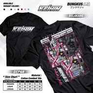 Keihin Sudco Carburetor PWK Racing T-Shirt Herex Motor Distro T-Shirt Cotton Combed 30s Bungkusaja A