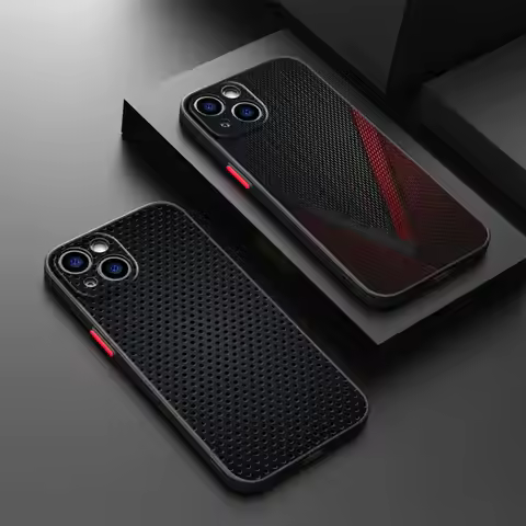 Back Phone Cover Case for iPhone 15 Plus 11 17 16 Pro Max XS 16e 12 14 13 Mini 17 Air Carbon Fibre
