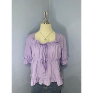 MEJA Shop Purple Tone Fashion Shirt