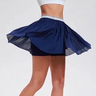 DABIN TENNIS SKIRT TENNIS SKIRT/ Wanita with inner leggings and ball pocket