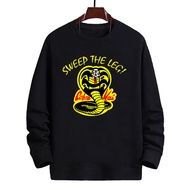 Crewneck Cobra Kai Sweater Cotton Fleece Material