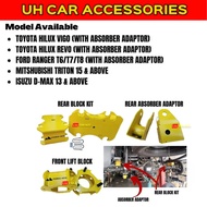 FORD RANGER HILUX VIGO REVO TRITON DMAX FORCE LIFT UP 2INCH KIT KITS