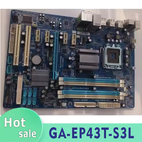 GA-EP43T-S3L motherboard LGA 775 DDR3 USB2.0 16GB desktop motherboard SATA II 100% testing
