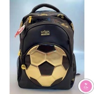 C3S Ready stock Smiggle Backpack Golden football school bag