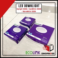 ECOLINK LED DOWNLIGHT LED CEILING LIGHT RECESSED DOWNLIGHT ROUND 7W 10W 14W SIGNIFY SIRIM APPROVE BRIGHT TERANG