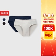 Combo of 2 CANIFA men's briefs in multi-colored triangle form 8US25A007