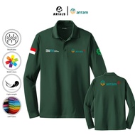 Arials Polo shirt Baju Kaos Kerah Lengan Panjang PT Japfa Comfeed Indonesia Tbk