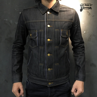 GRJ001 แจ็คเก็ตยีนส์ Denim Jacket เสื้อ (Blue Selvedge) (Gasoline &amp; Garage) ปั๊มน้ำมันแก๊สโซลีน (JACKET)