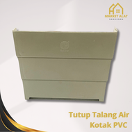 Tutup Talang Air Kotak PVC 4”