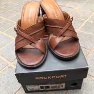Rockport 巴西製真皮高跟涼鞋 size 5 eu35.5