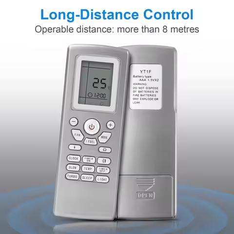 A/C Remote Control Use for GREE Mcquay Lenndx Aermec YT1F YT1FF YT1F1 YT1F2 YT1F3 YT1F4 Air Conditio