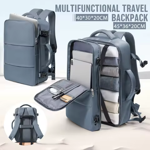 Ryanair 40x30x20 Travel Backpack Cabin Airplane Easyjet 45x36x20 Suitcases Waterproof Backpack Lapto