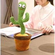 Light and Talking Rocking Cactus Doll / Jogging Cactus Doll / rocking cactus