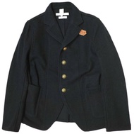 BEAMS BOY Made in Japan Melton 4B Jacket 13-16-0277-202 Free Navy Tailored Blazer Outerwear [Pre-own