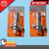 MATA WHITE LED FRONT BULB 6 EYES HS1 H4 12V 6/ 7W VIXION SCOOPY LED RTC/