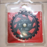 DELIXI wood saw blade 150mm 24 teeth core hole 20mm