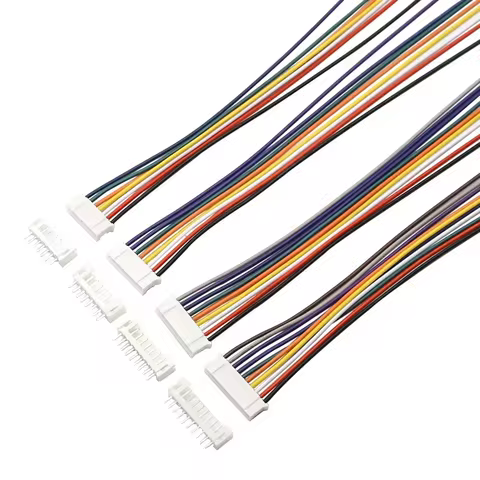5Sets Mini JST PH2.0 PH 2.0mm Cable Wire Connector 2/3/4/5/6/7/8/9/10/12 Pin Male Female Plug Socket
