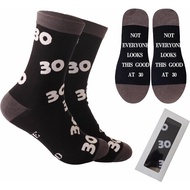 30th Birthday Gifts for Him Men, Stitch Funny 1996 30 Year Old Decoration Socks for Dad Husband Fath