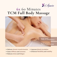 [TCM Wellness Deal] 6×60min TCM Full Body Massage | Relaxation & Pain Relief (Virtual Voucher)