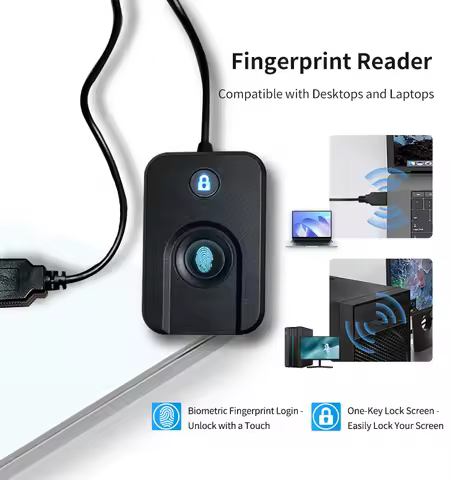 Windows 10 11 Hello Biometric Fingerprint Login Lock Screen USB Reader Scanner Module Device For Bio