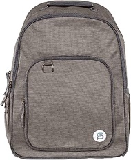 RALEIGH 18" Brown Backpack, BAZIC x SYDNEY Fashion Backpack Shoulder Bag Casual Travel Bag Hiking Daypack, Brown, 18" x 13" x 7", Daypack Backpacks