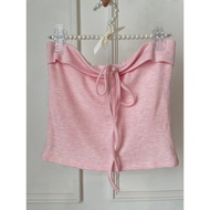 Emma Top | Áo Ống Cổ Yếm Cột Dây Được Nhiều Kiểu Màu Hồng Nhạt Vải Cotton Mềm Mại Ngọt Ngào Dễ Thươn