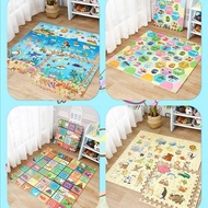X x60 Cartoon Household Crawling Mat Bedroom Mat 60 Foam Children's Floor Stitching Puzzle Baby Mat 