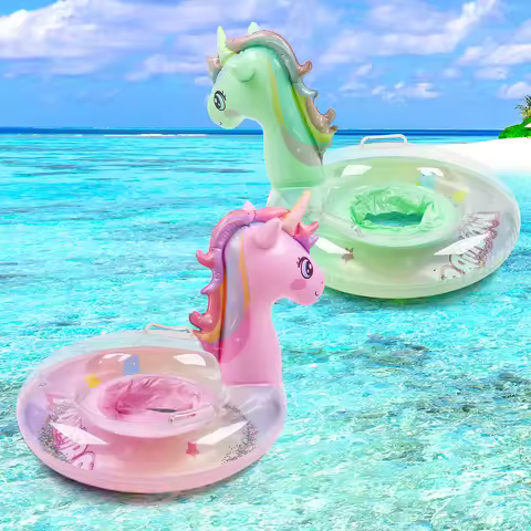Pool Float for Kids Unicorn Swim Floats for Toddlers Age 3-8 Years Inflatable Floaties Unicorn Swimm