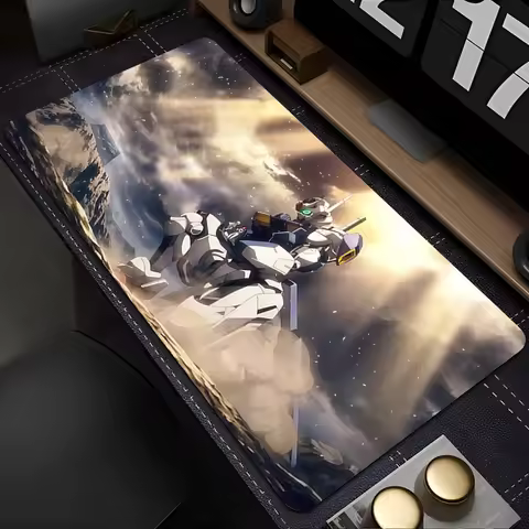 Mouse Pad Mechanical Warrior G-gundam A-aerial 90x40cm Anime Mousepad Game Completo Computer Keyboar