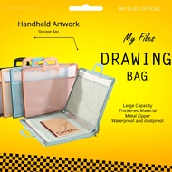 Kobest A2 A3 Drawing Bag Portfolio Drafting Art Bag Beg Lukisan Seminar Painting Storage Bag