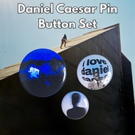 Daniel Caesar Pin Button Set