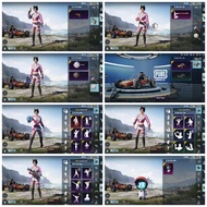 PUBG MOBILE ACCOUNT (LVL59,M416 GLACIER+RAYON+SET30)