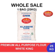 Factory direct sales All Purpose Flour Premium White King WHOLESALE 1Bag (25KG)