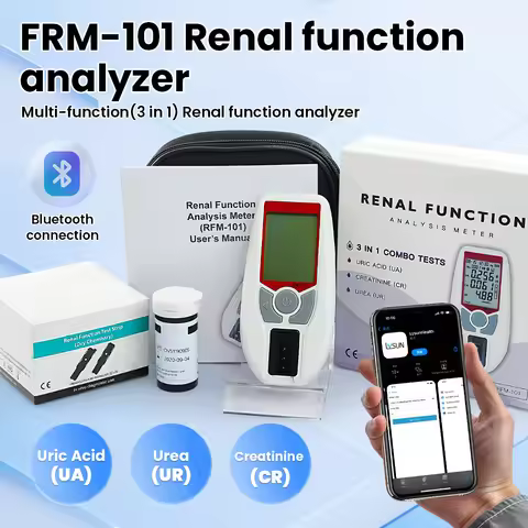 The Renal Function Analysis Meter Quantitative Determination of Uric Acid (UA), Creatinine (CR) and 