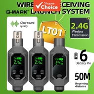 Wireless Microphone Transmitter Receiver LT01 2.4G XLR Converter