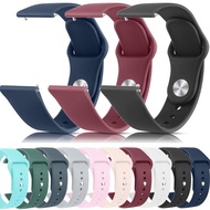 ETX20mm 22mm Strap Universal Silicone Watch Band Quick Release Wristwatch Bracelet For Women Men Sports Smartwatch Accessories