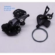 SHIMANO DEORE M5100 Groupset SL M5100 SHIFT LEVER + RD M5100 SGS for 51T cassette  REAR DERAILLEUR MTB DEORE 11-SPEED SL+RD