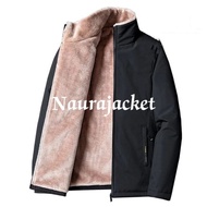 PRIA Men's Warm Velvet Jacket / Winter Jacket / Cool Thick Jacket Men
