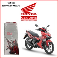 SM Stripe Set Red ( 86000-K2P-M50ZG )  RSX 💯 Honda Original Ready Stock