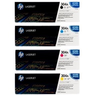 Hp Cartridge 304A (Genuine) CC530A Black , CC531A Cyan , CC532A Yellow , CC533A Magenta CP2025 CM232