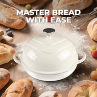 Enameled Cast Iron Pot Dutch Oven–Dutch Oven For Sourdough Bread – 26cm