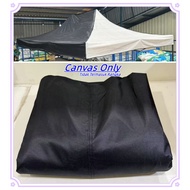 itop Canvas Only for 10 ' x 15 ' Black Colour Roof 80cm Canopy Tent. Kanvas Saja utk Kanopi Khemah