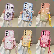 Casing Samsung A05S A04S A03S A02S Kartun comel lembut silikon phone casing