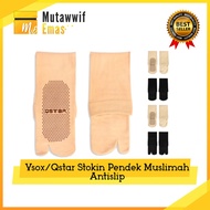 Vsox/Qstar Stokin Pendek Muslimah Antislip