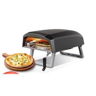 Relau Ketuhar Pizza Gerai Luaran Mudah Alih Gas Komersial Ketuhar Piza Isi Rumah Gozney 2025 Baharu