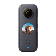 Insta360 ONE X2 FlowState Stabilization Panoramic Action Camera 5.7K 30fps LCD Touch Screen 10m Body Waterproof HDR APP Editing 360° Live Streaming TimeShift Support Bullet Time with Rechargeable 1630mAh Battery
